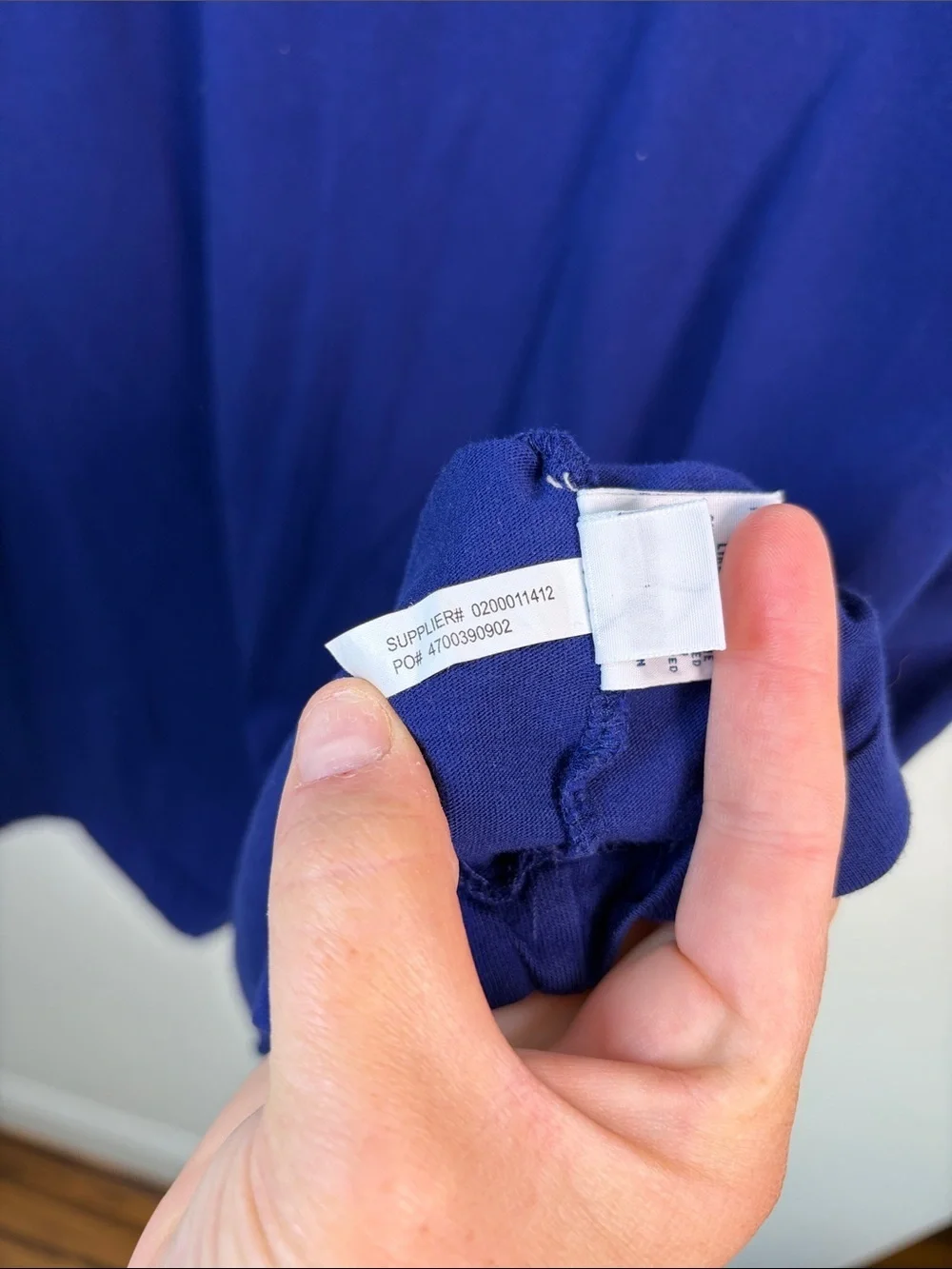 Polo Ralph Lauren Blue Crewneck Pocket Tee with Yellow Pony - 100% Cotton- 3XB